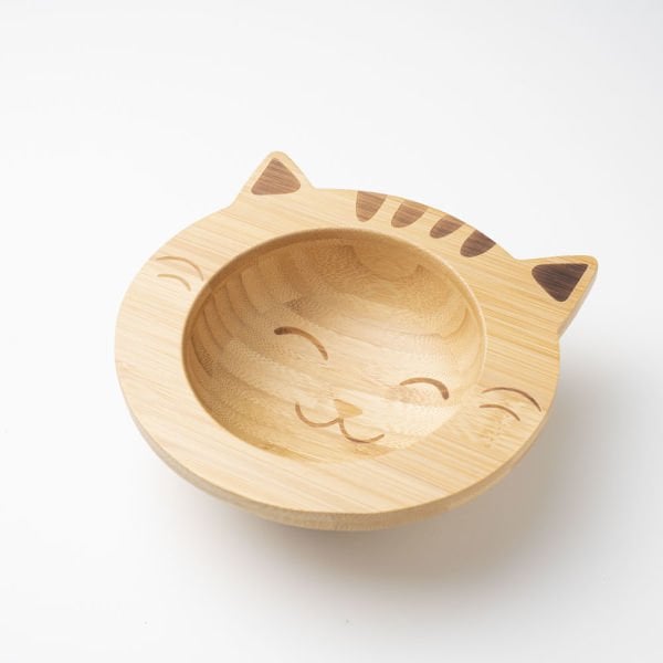 Kitten Bamboo Bowl