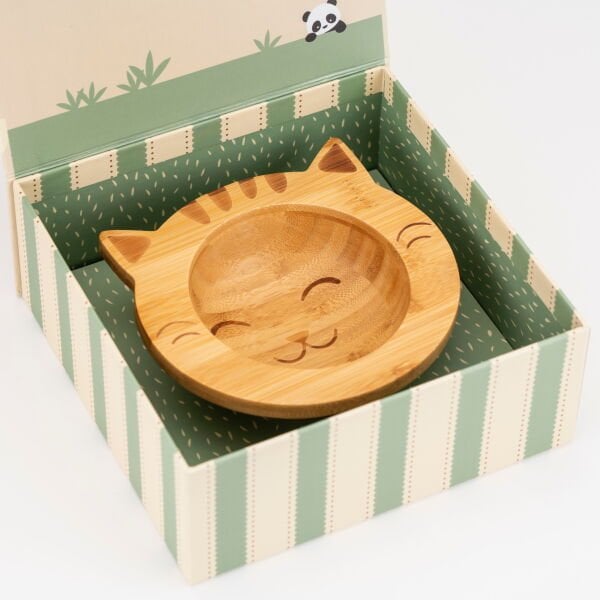 Kitten Bamboo Bowl