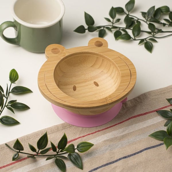 Hippopotamus Bamboo Bowl