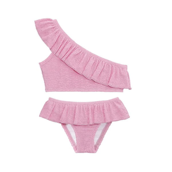 Sand Mother Pink Frosting Sand Wave Lambada Bikini Set