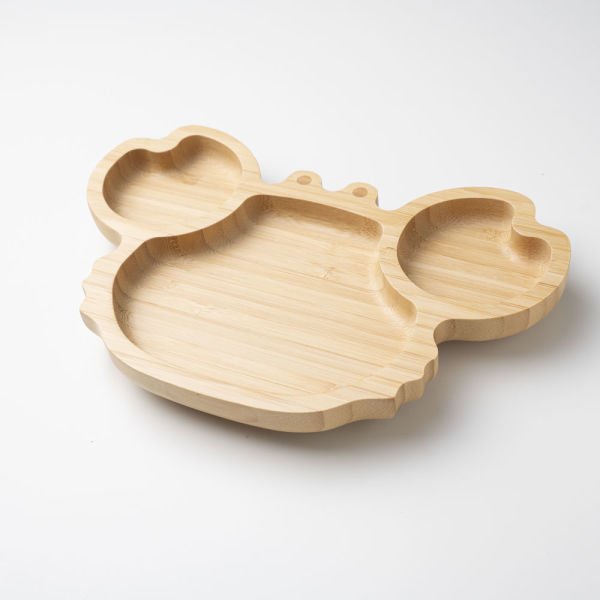 Crab-shaped Bamboo Plate