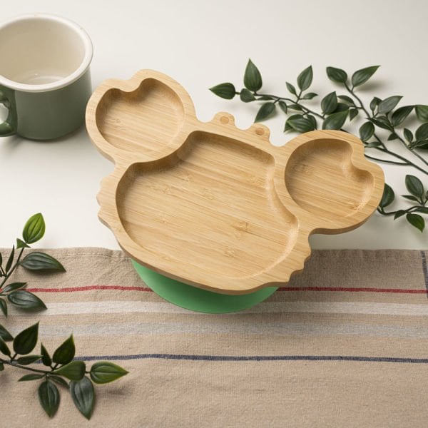 Crab-shaped Bamboo Plate