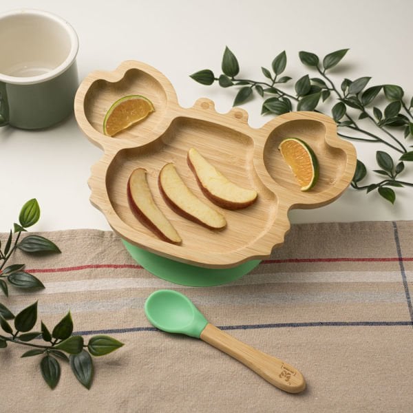 Crab-shaped Bamboo Plate