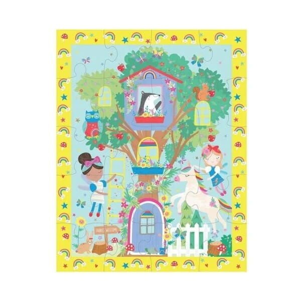 FLOSS&ROCK Floss & Rock Mıknatıslı Çoklu Oyun Seti - Rainbow