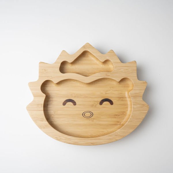 Lion Bamboo Divided Plate