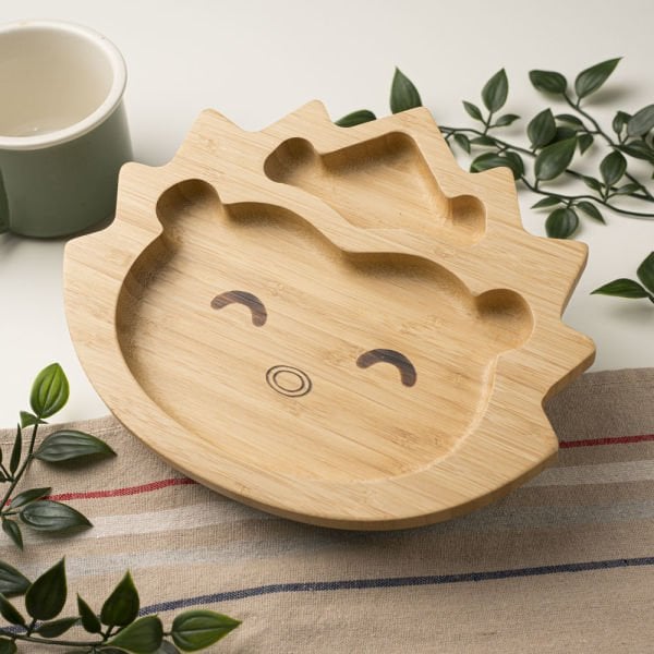 Lion Bamboo Divided Plate