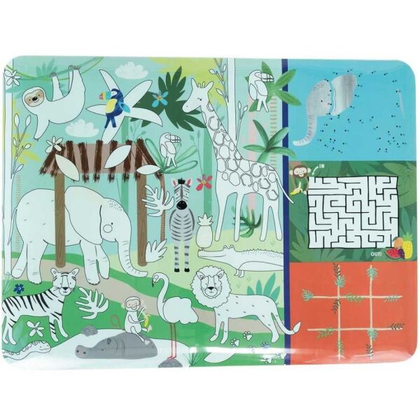 FLOSS&ROCK Boyanabilir Oyun ve Aktivite Matı / Jungle