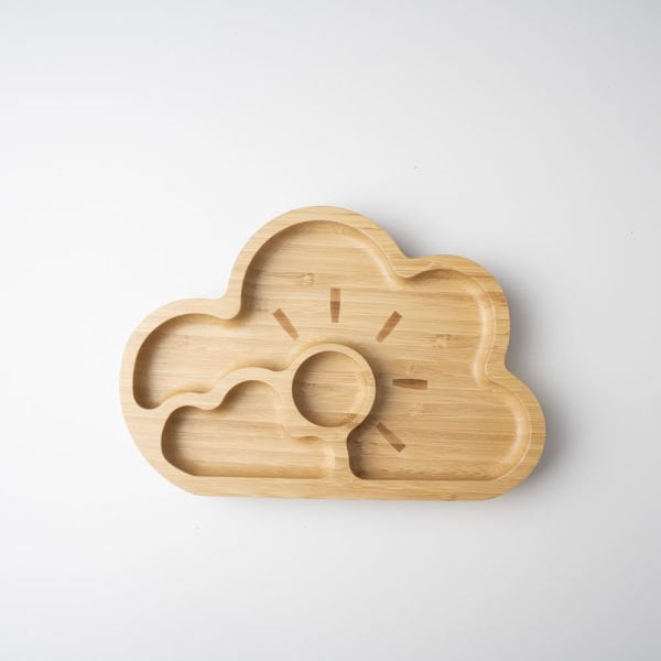 Bulut Bambu Bölmeli Tabak