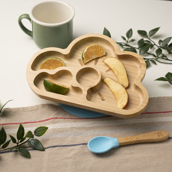 Bulut Bambu Bölmeli Tabak