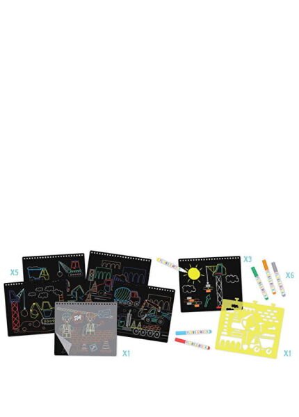 FLOSS&ROCK Chalk Board Eskiz Kitabı - Constuctıon