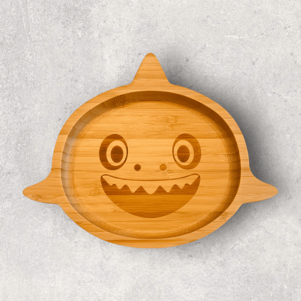 Shark Bamboo Plate