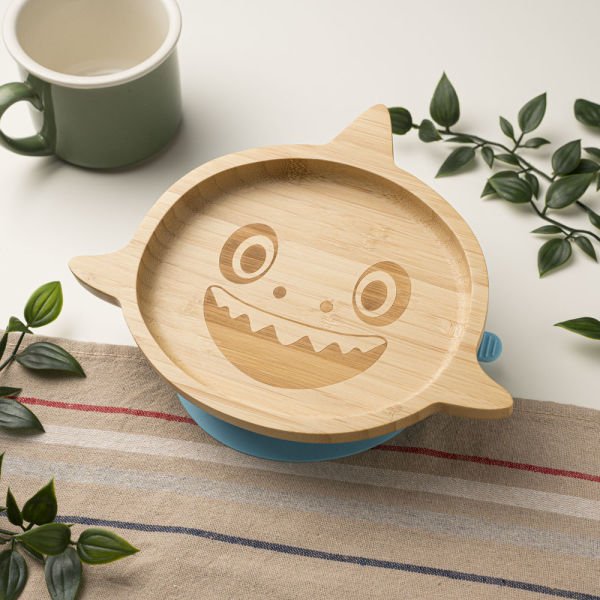 Shark Bamboo Plate