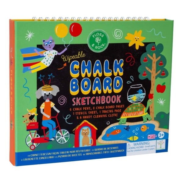 FLOSS&ROCK Chalk Board Eskiz Kitabı / Pets