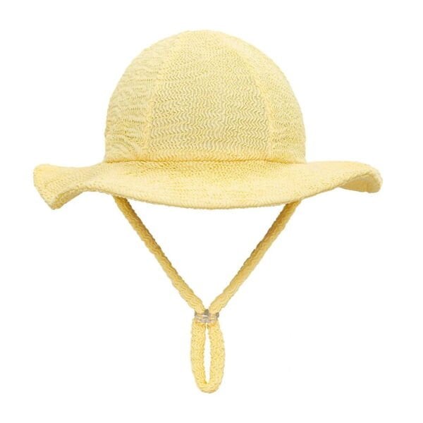 Sand Mother Butter Yellow Sand Wave Sun Hat