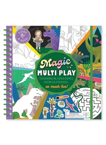 FLOSS&ROCK Water Magic Çoklu Oyun Seti / Dino