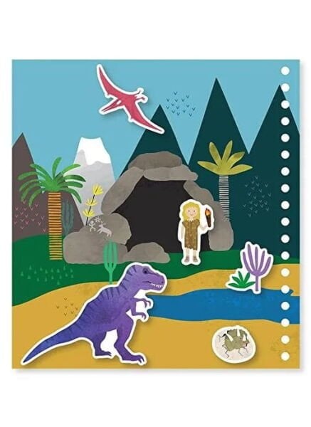 FLOSS&ROCK Water Magic Çoklu Oyun Seti / Dino