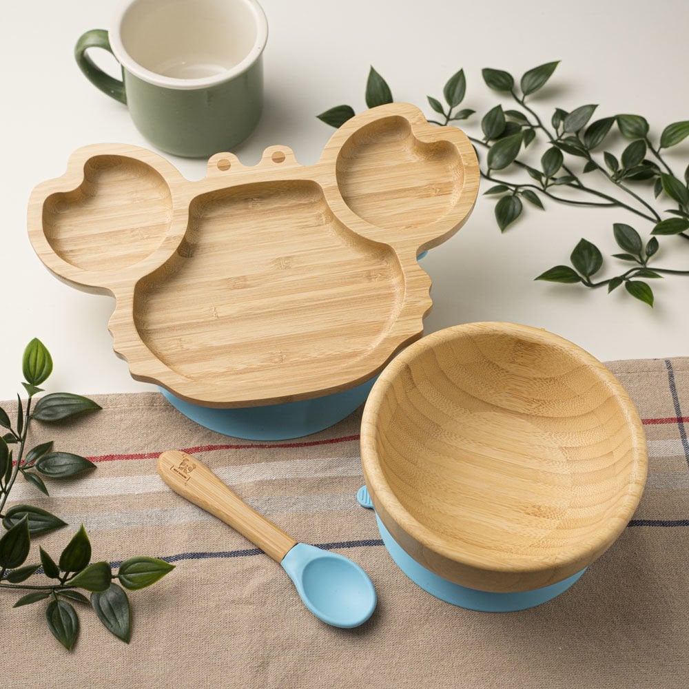 Yengeç Bambu Tabak Seti