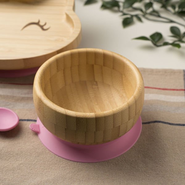 Unicorn Bamboo Plate Set