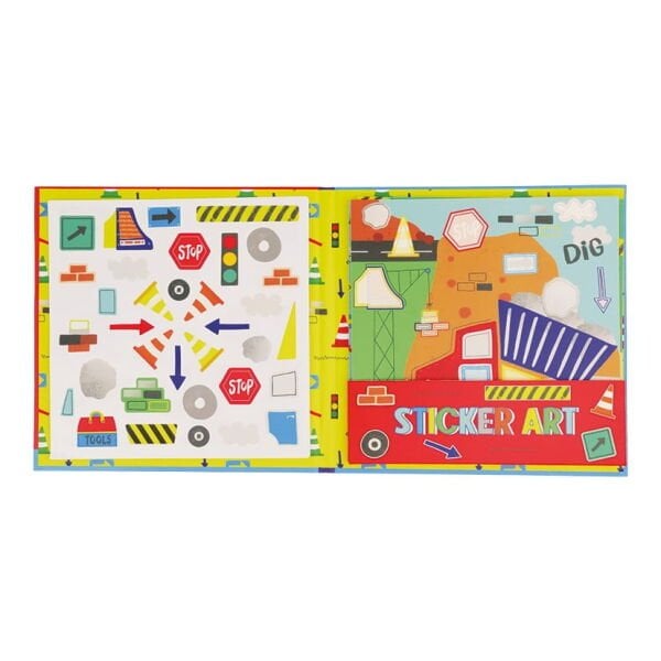 FLOSS&ROCK Kokulu Sticker Aktivite Kitabı / Construction
