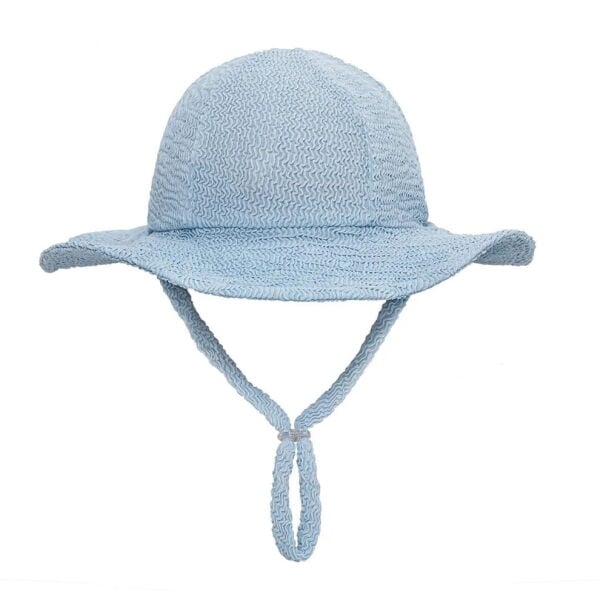 Sand Mother Pure Blue Sand Wave Sun Hat