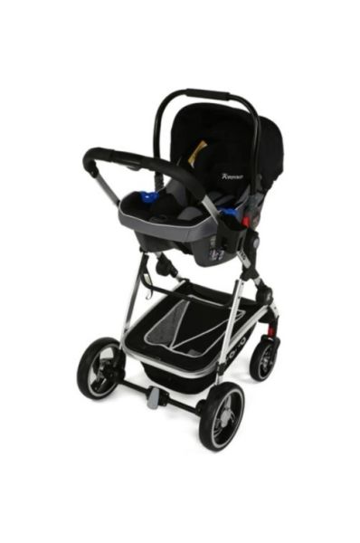 Yoyko City Seyahat Sistem Bebek Arabası 3 in 1 Siyah Silver