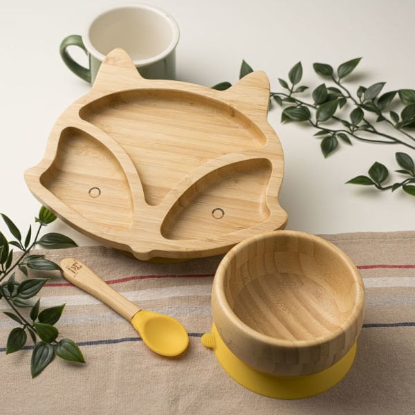 Tilki Bambu Tabak Seti