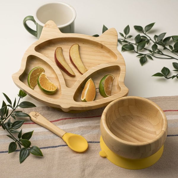 Tilki Bambu Tabak Seti