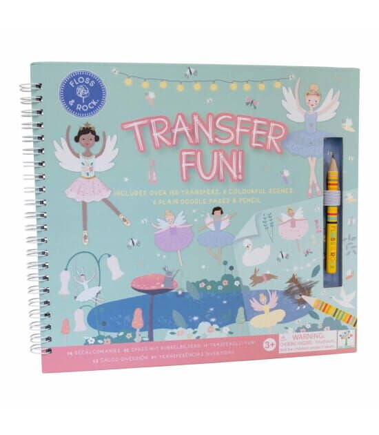 FLOSS&ROCK Transfer Fun Aktivite Kitabı – Enchanted