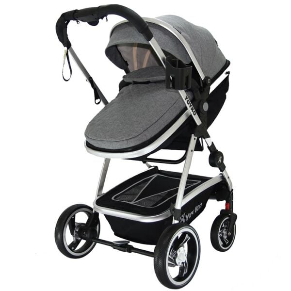 Yoyko City Seyahat Sistem Bebek Arabası 3 in 1 Lacivert Silver