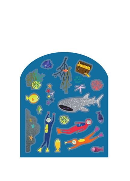 FLOSS&ROCK Deep Sea Tak Çıkart Sticker Oyun Sahnesi