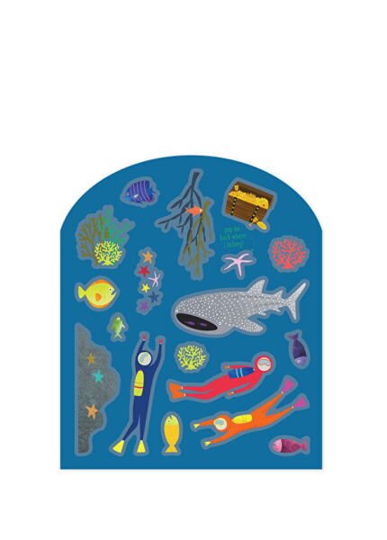 FLOSS&ROCK Deep Sea Tak Çıkart Sticker Oyun Sahnesi