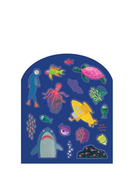 FLOSS&ROCK Deep Sea Tak Çıkart Sticker Oyun Sahnesi