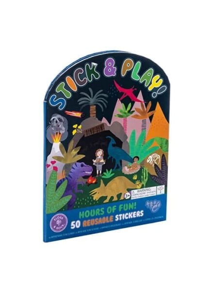 FLOSS&ROCK Tak Çıkart Sticker Oyun Sahnesi / Dino