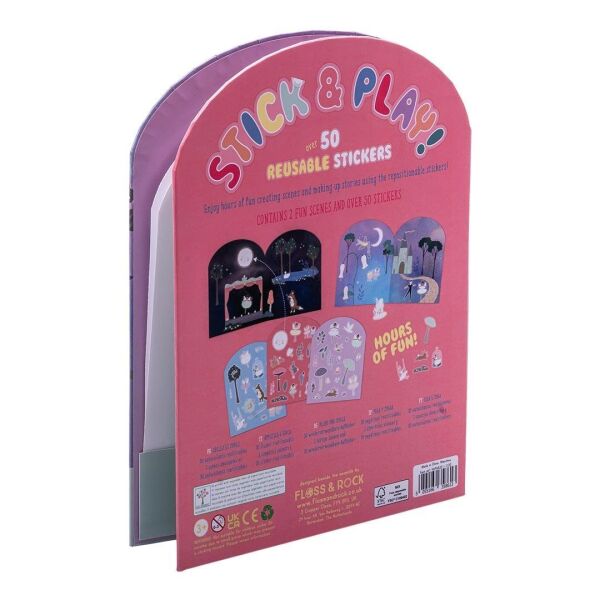 FLOSS & ROCK Tak Çıkart Sticker Oyun Sahnesi / Enchanted