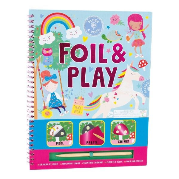 FLOSS&ROCK Folyo Aktivite Seti / Rainbow Fairy