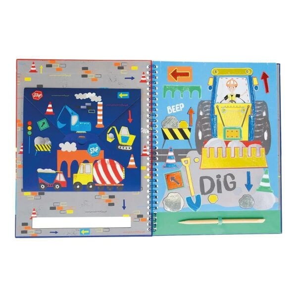 FLOSS&ROCK Folyo Aktivite Set / Constructıon