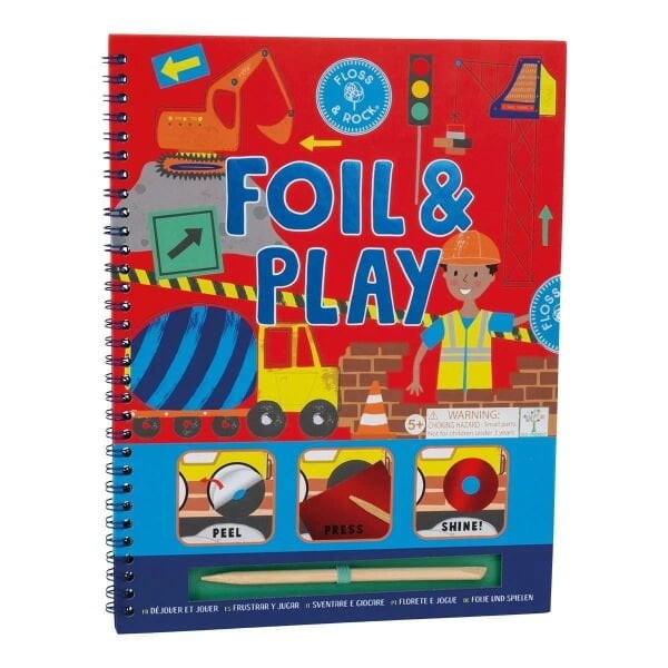 FLOSS&ROCK Folyo Aktivite Set / Constructıon