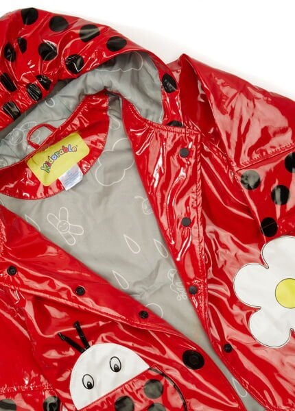 Kidorable Uğur Böceği Çocuk Yağmurluk