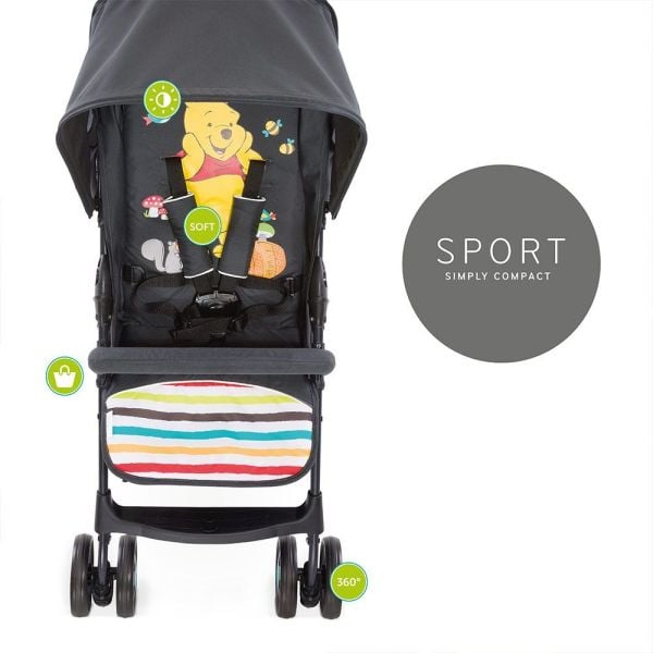 Hauck Ultra Hafif Tam Yatarlı Sport Bebek Arabası - Winnie the Pooh