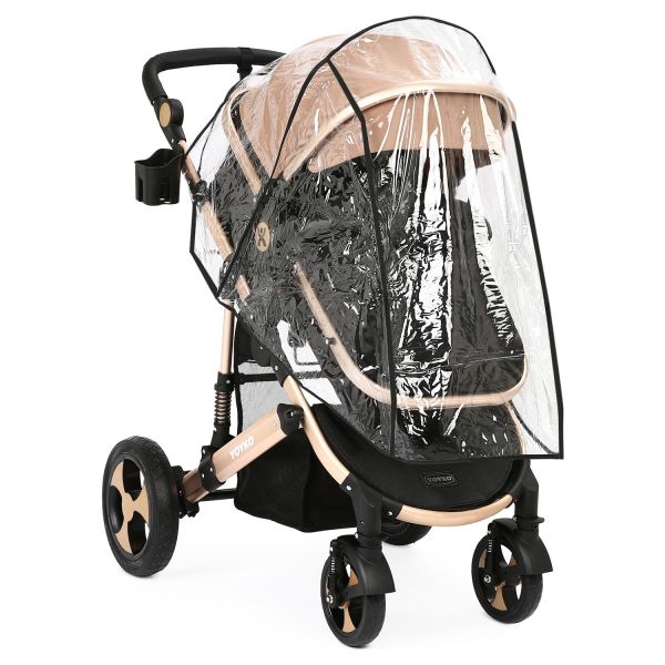 Yoyko Ultimate Travel Sistem Bebek Arabası 3 in 1 Coffee Rose