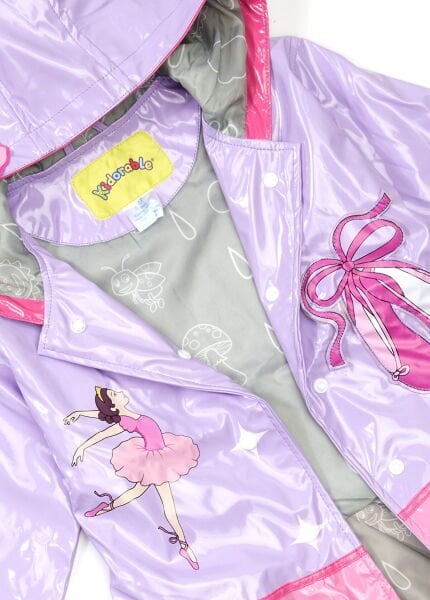 Kidorable Balerin Çocuk Yağmurluk