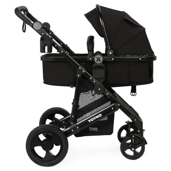 Yoyko Ultimate Travel Sistem Bebek Arabası 3 in 1 Siyah
