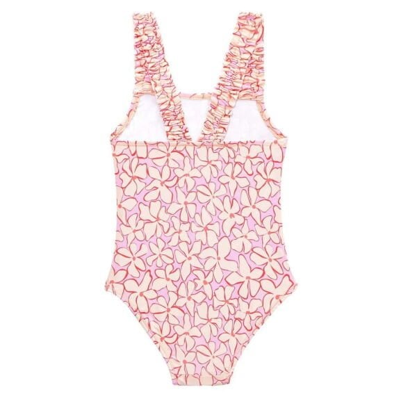 Sand Mother Lilac Blossom Smocked Swimsuit