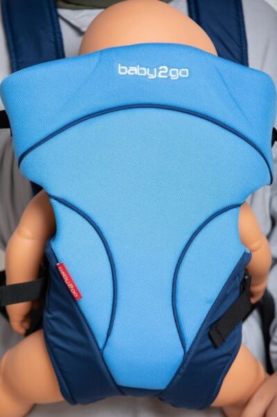 Baby2go 3 in 1 Kanguru - Mavi