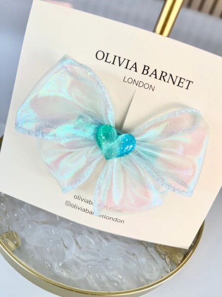 OLIVIA BARNET Oceans Heart Haır Bow