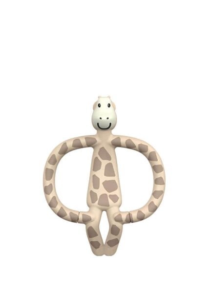Matchstick Monkey Gigi Giraffe Krem Silikon Diş Kaşıyıcı