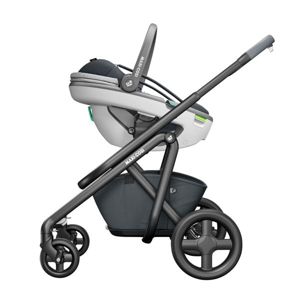 Maxi-Cosi Coral & FamilyFix3 Baza / Essantial Graphite