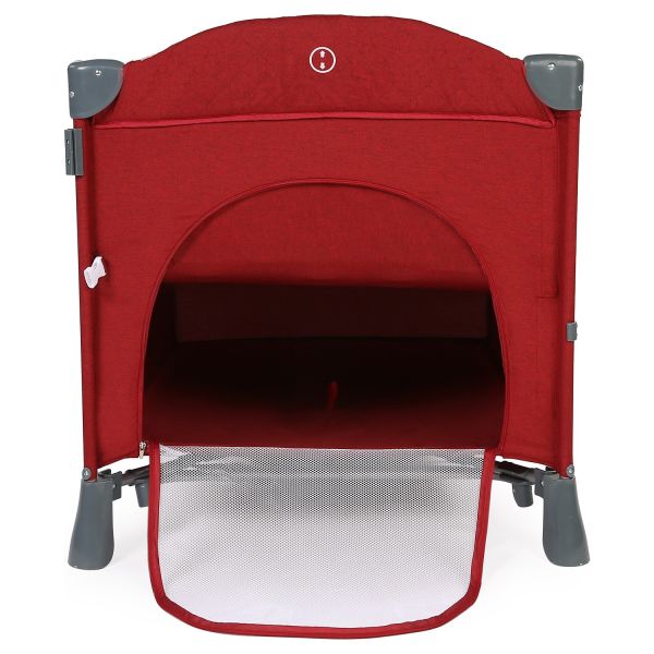 Yoyko Exclusive Comfort 8 in 1 Anne Yanı Park Yatak Oyun Parkı 70x110 - Bordo