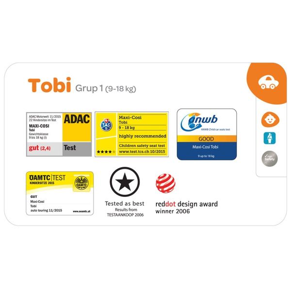 Maxi-Cosi Tobi Oto Koltuğu /Frequency Black