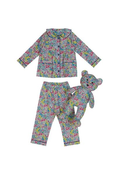 Luna Mia Bloom Uyku Arkadaşlı Pijama Seti
